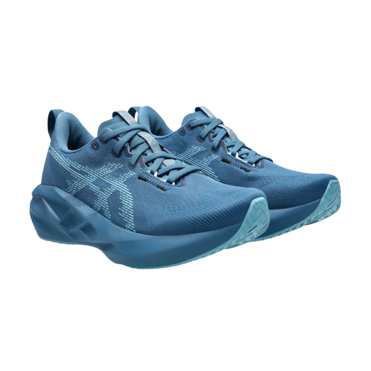 Tênis Running Feminino Asics Novablast 5 Azul Azul 2