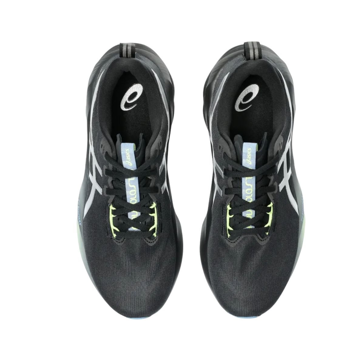 Tênis Running Masculino Asics Novablast 5 Luxe Preto E Verde Preto 3