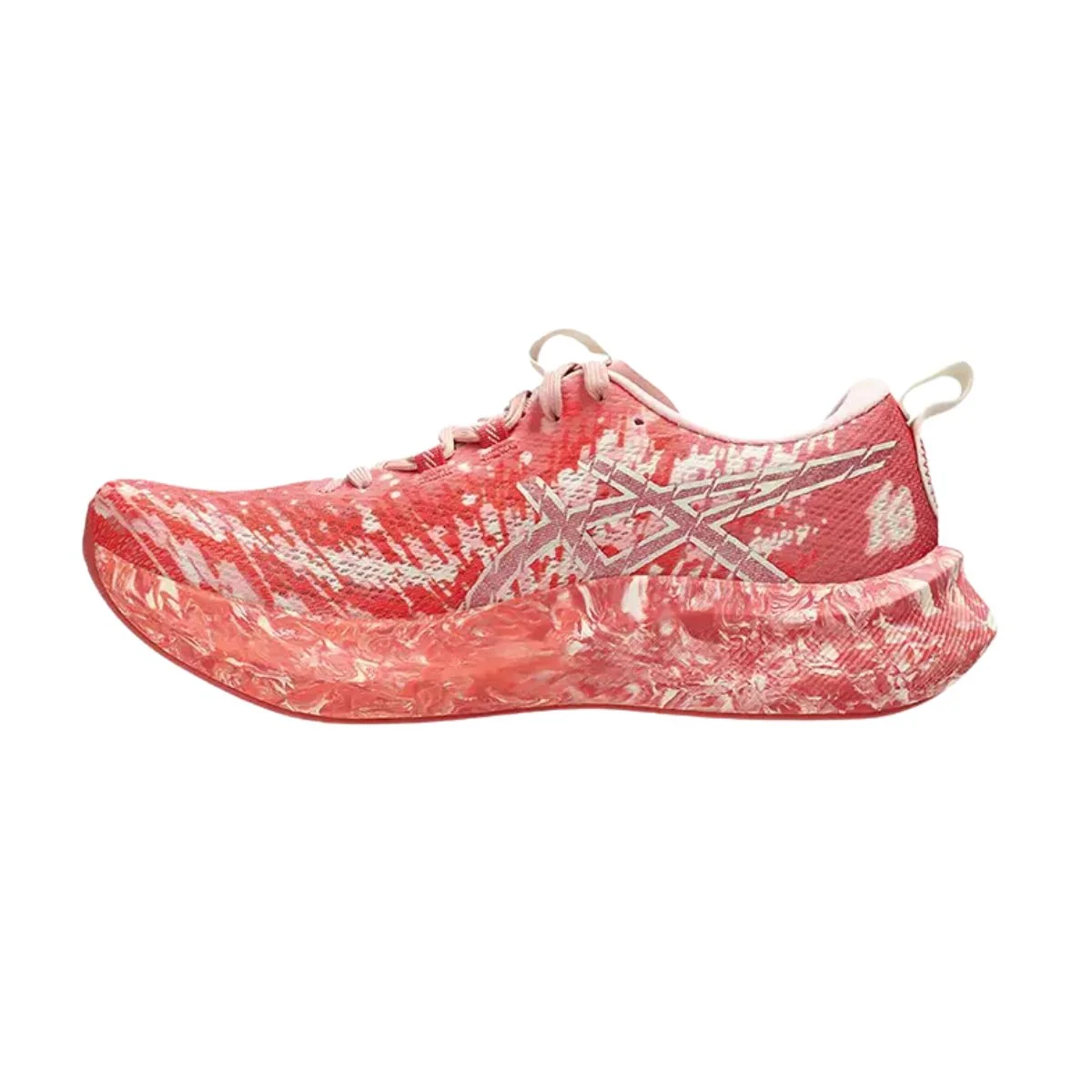 Tênis Running Feminino Asics Noosa Tri 16 Laranja Vermelho/Bege 5