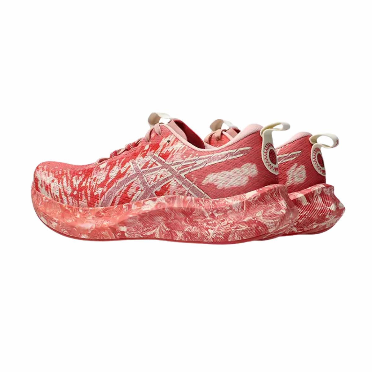 Tênis Running Feminino Asics Noosa Tri 16 Laranja Vermelho/Bege 6