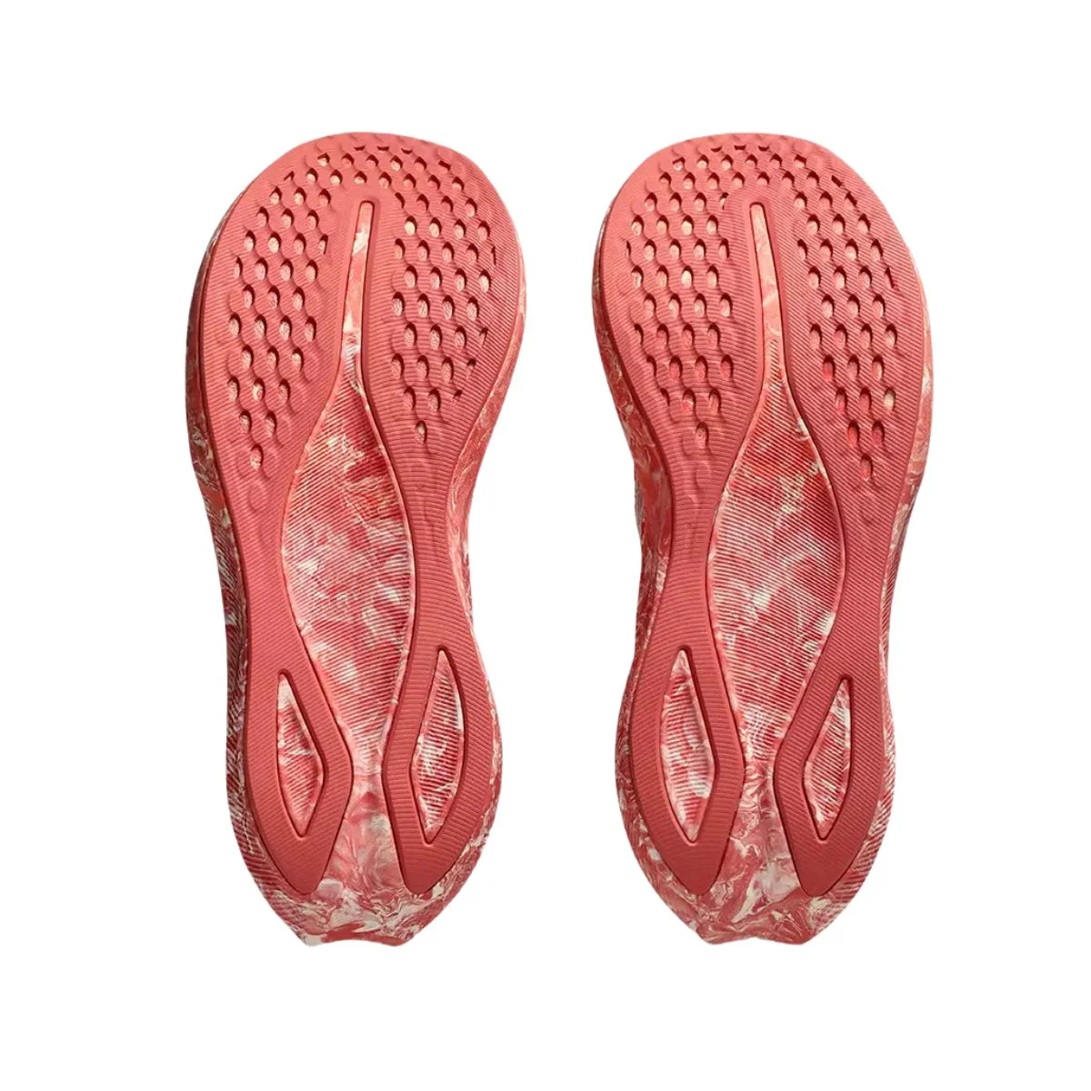 Tênis Running Feminino Asics Noosa Tri 16 Laranja Vermelho/Bege 4