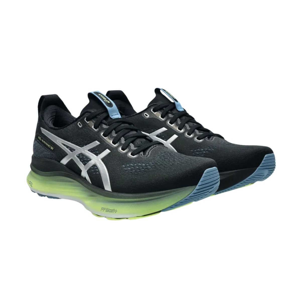 Tênis Running Masculino Asics Kayano 32 Luxe Preto E Verde Preto 2