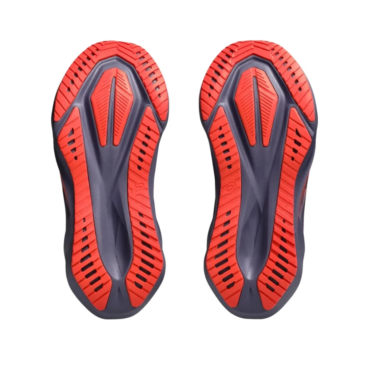 Tênis Running Feminino Asics Novablast 5 Roxo Cinza/Laranja 5