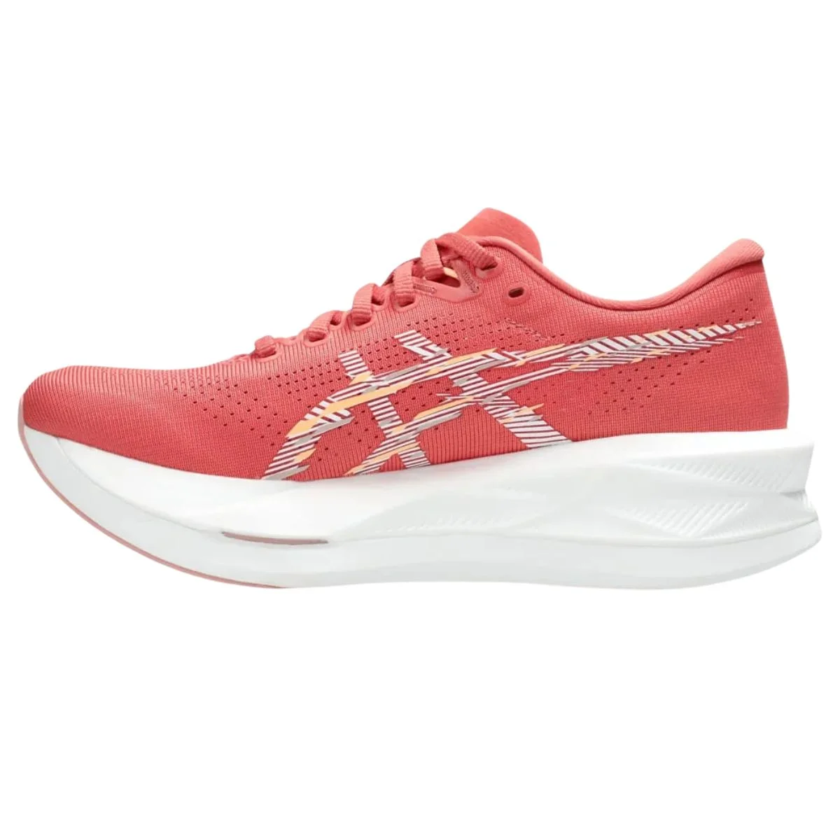 Tênis Running Feminino Asics Sonicblast Laranja Rosa 5