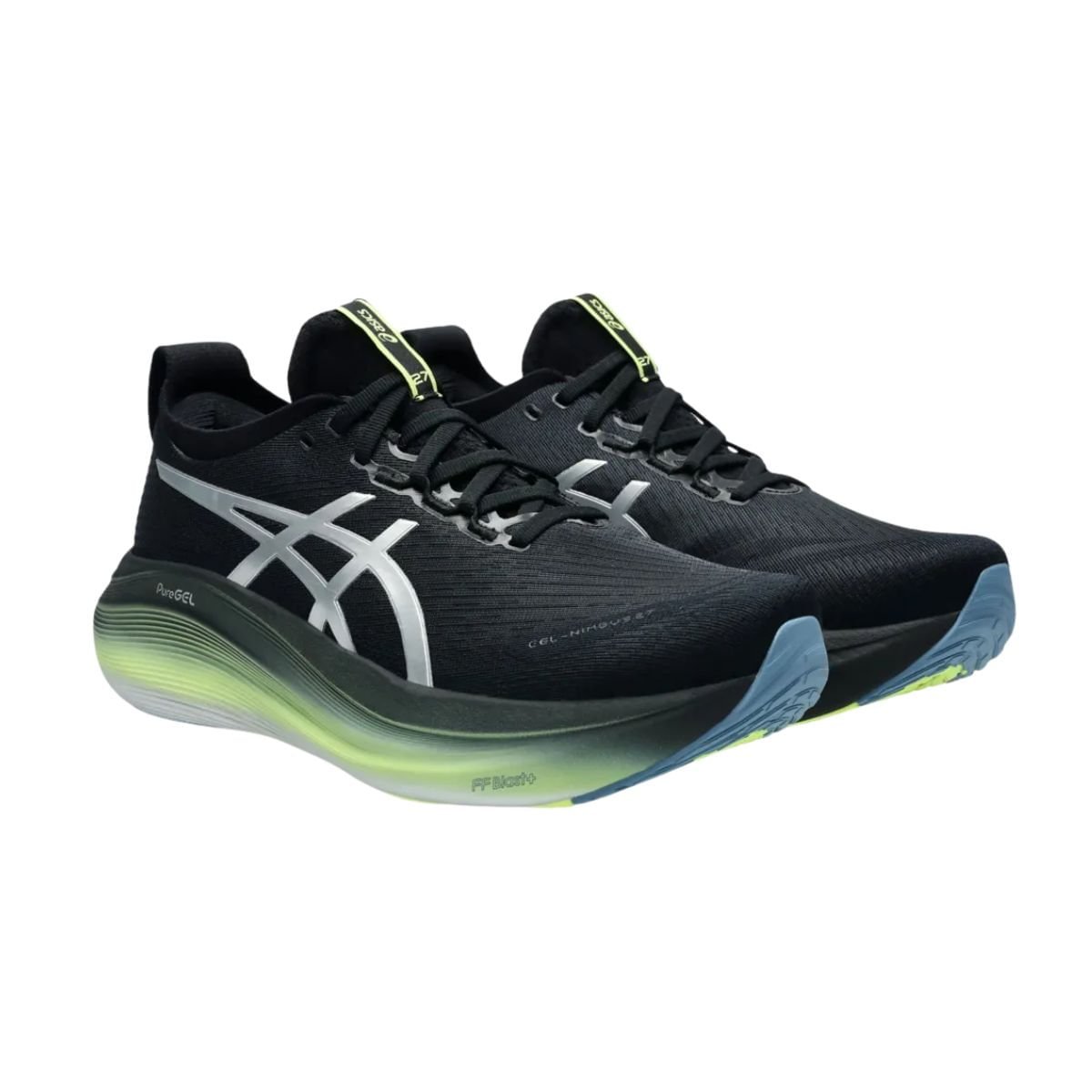 Tênis Running Masculino Asics Nimbus 27 Luxe Preto Preto 2