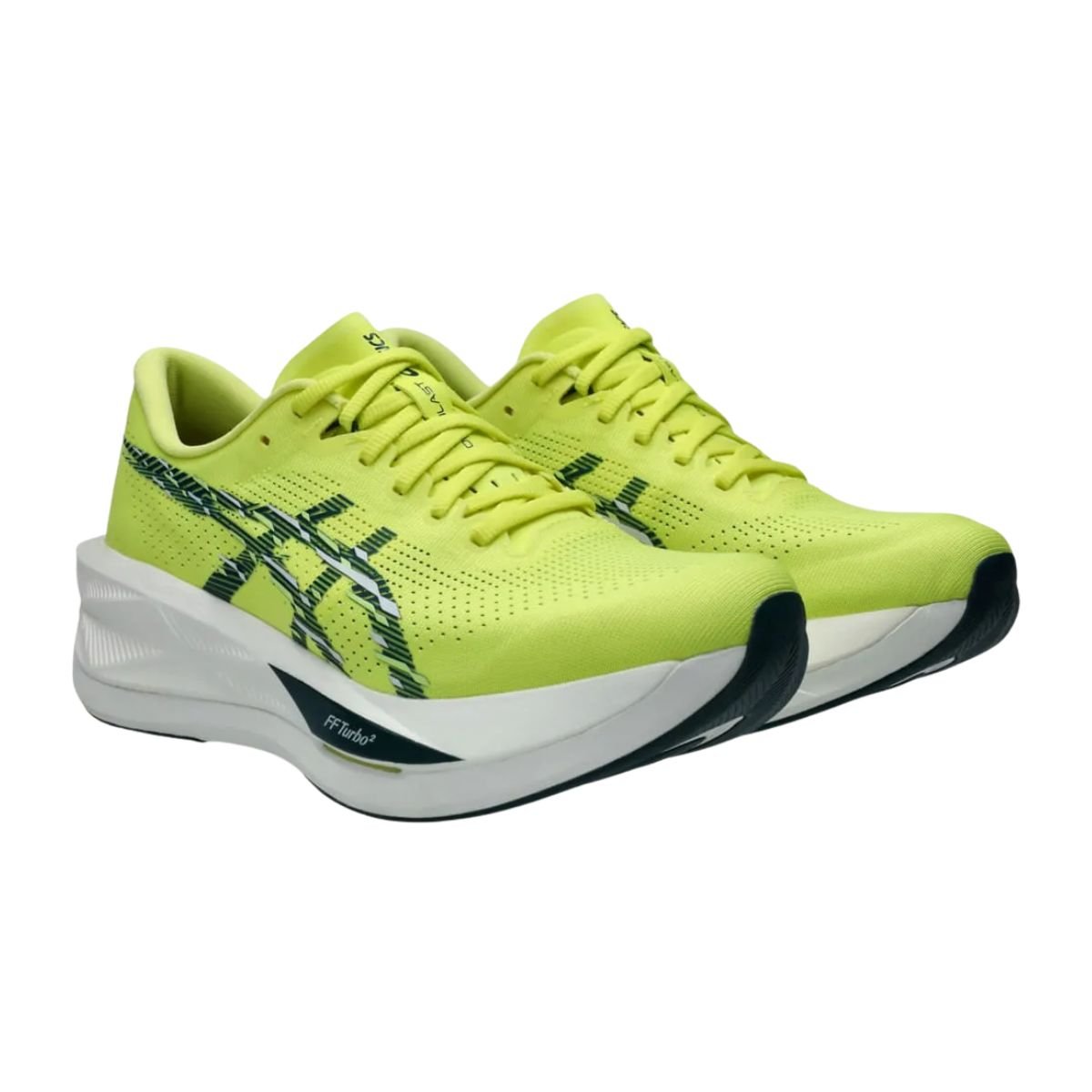 Tênis Running Masculino Asics Sonicblast Verde Amarelo 2
