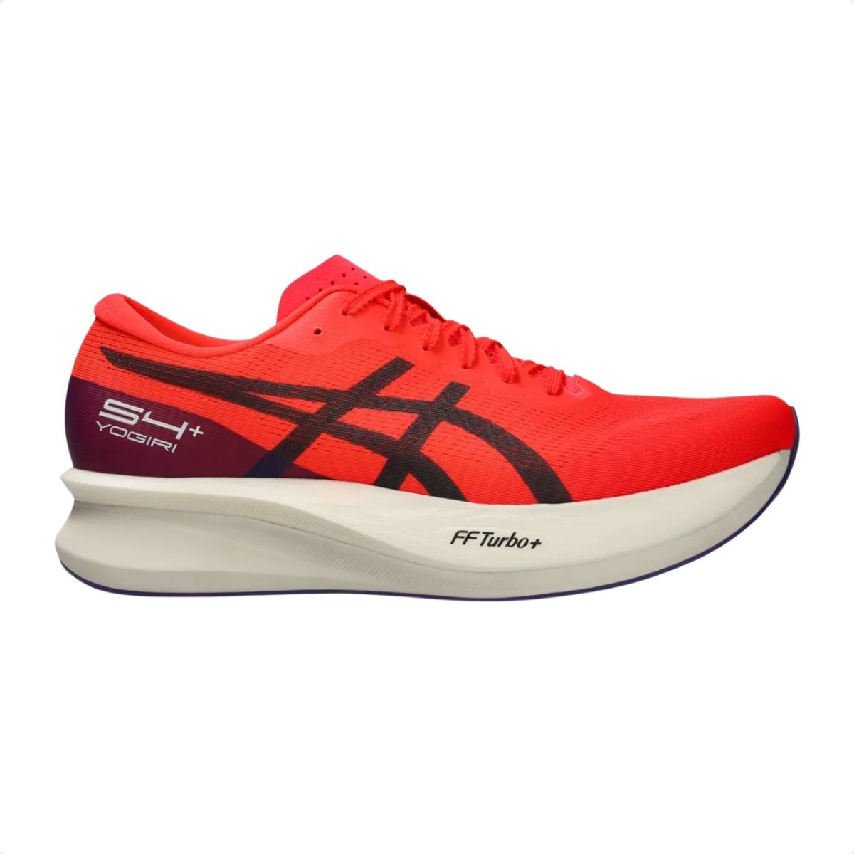 Tênis Running Masculino Asics S4+ Yogiri Vermelho Laranja