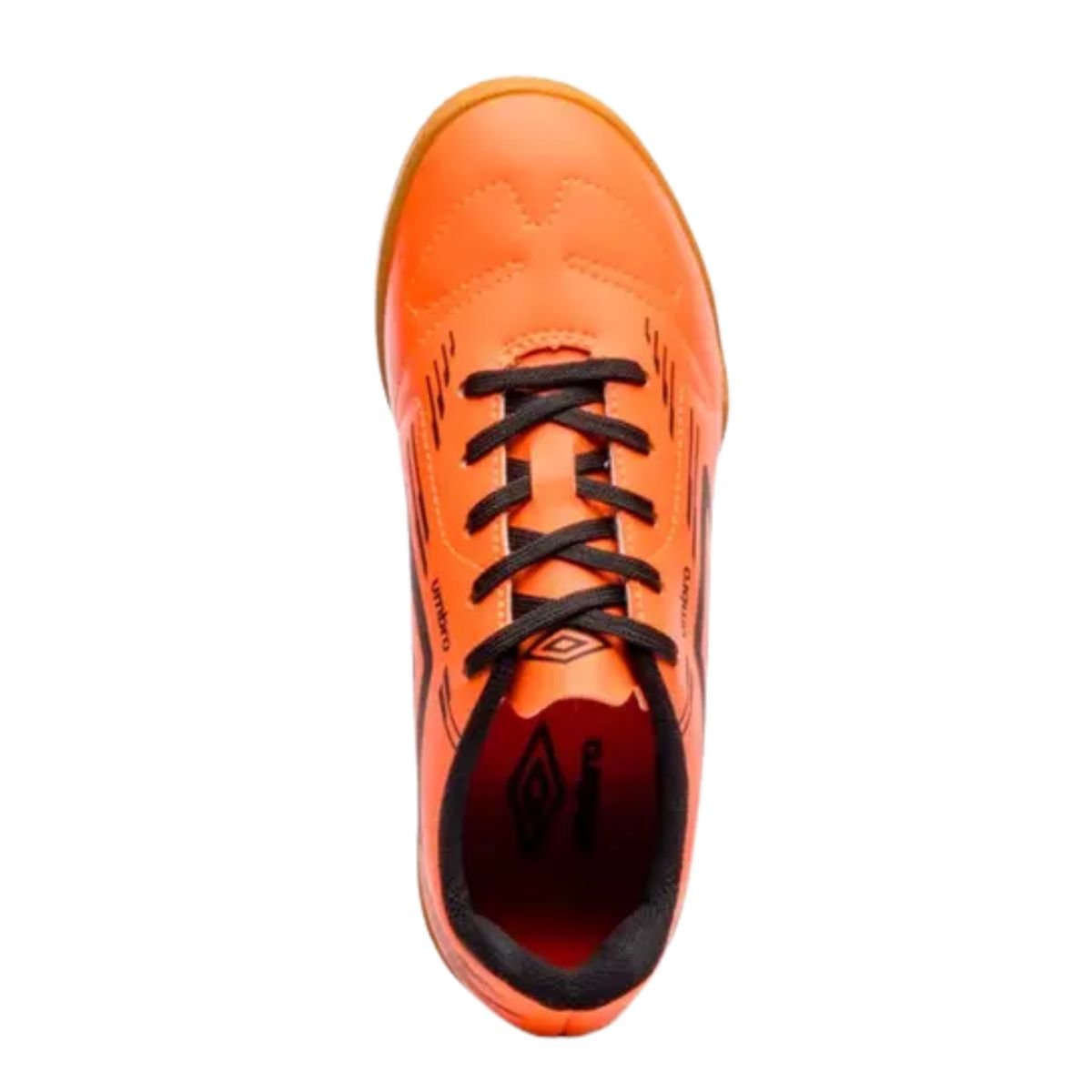 Chuteira Indoor Masculina Umbro Brave Jr Laranja Laranja/Preto 3
