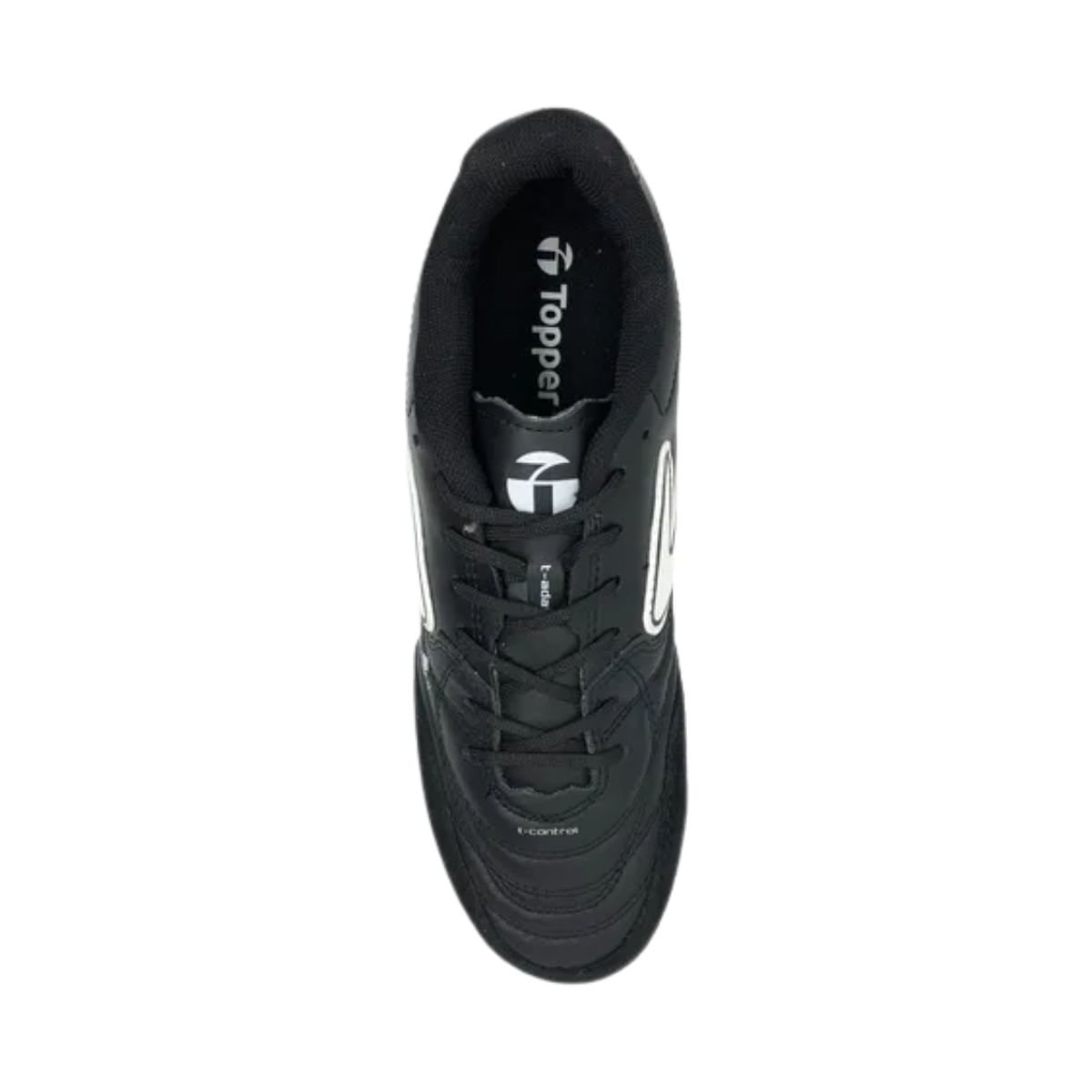 Chuteira Society Masculina Topper Maestro Pro V Preta Preto/Branco 6