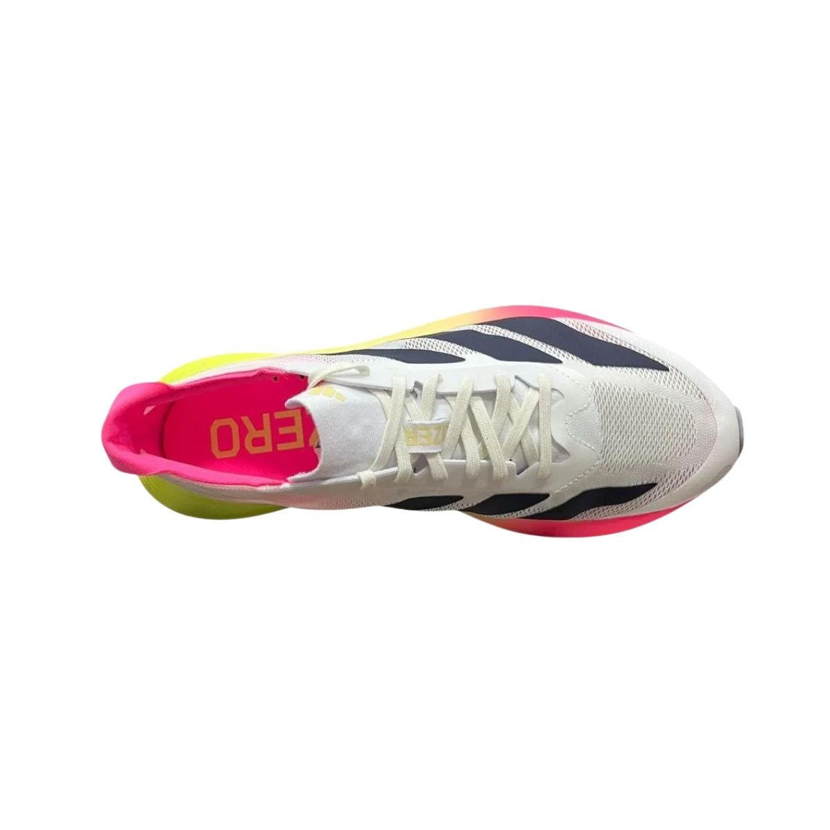 Tênis Running Masculino Adidas Adizero Drive Rc Branco Branco/Preto/Rosa/Verde 2
