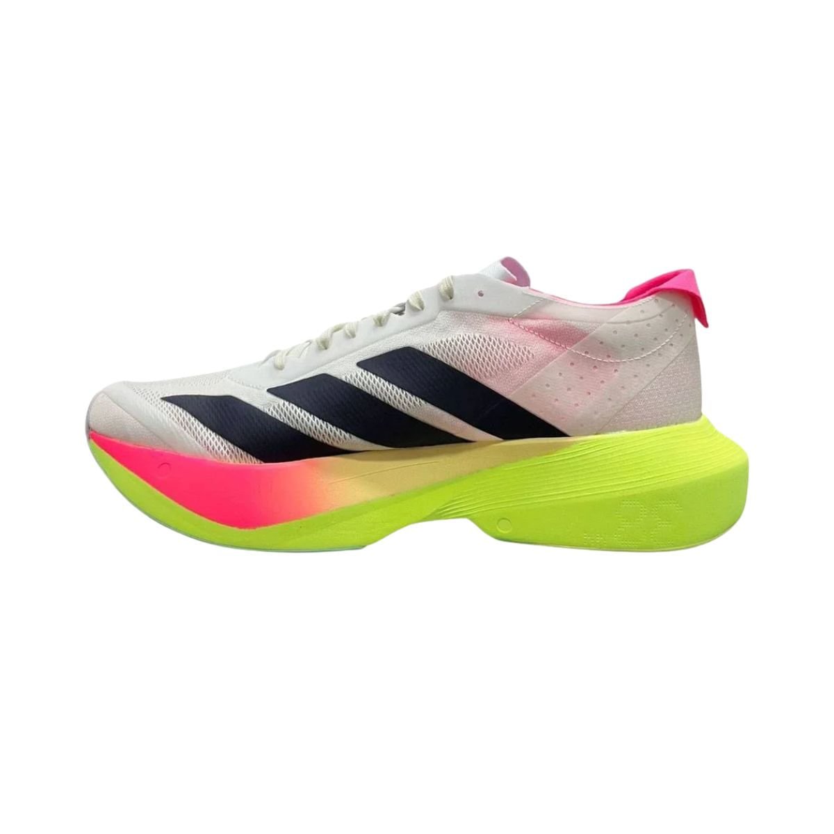 Tênis Running Masculino Adidas Adizero Drive Rc Branco Branco/Preto/Rosa/Verde 7