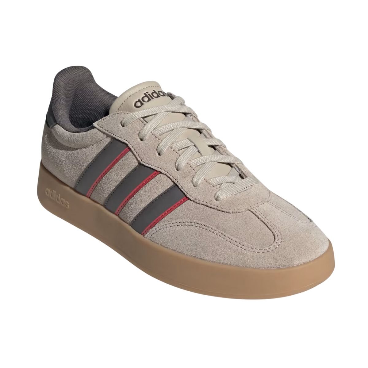 Tênis Casual Masculino Adidas Barreda Bege Bege/Cinza 2