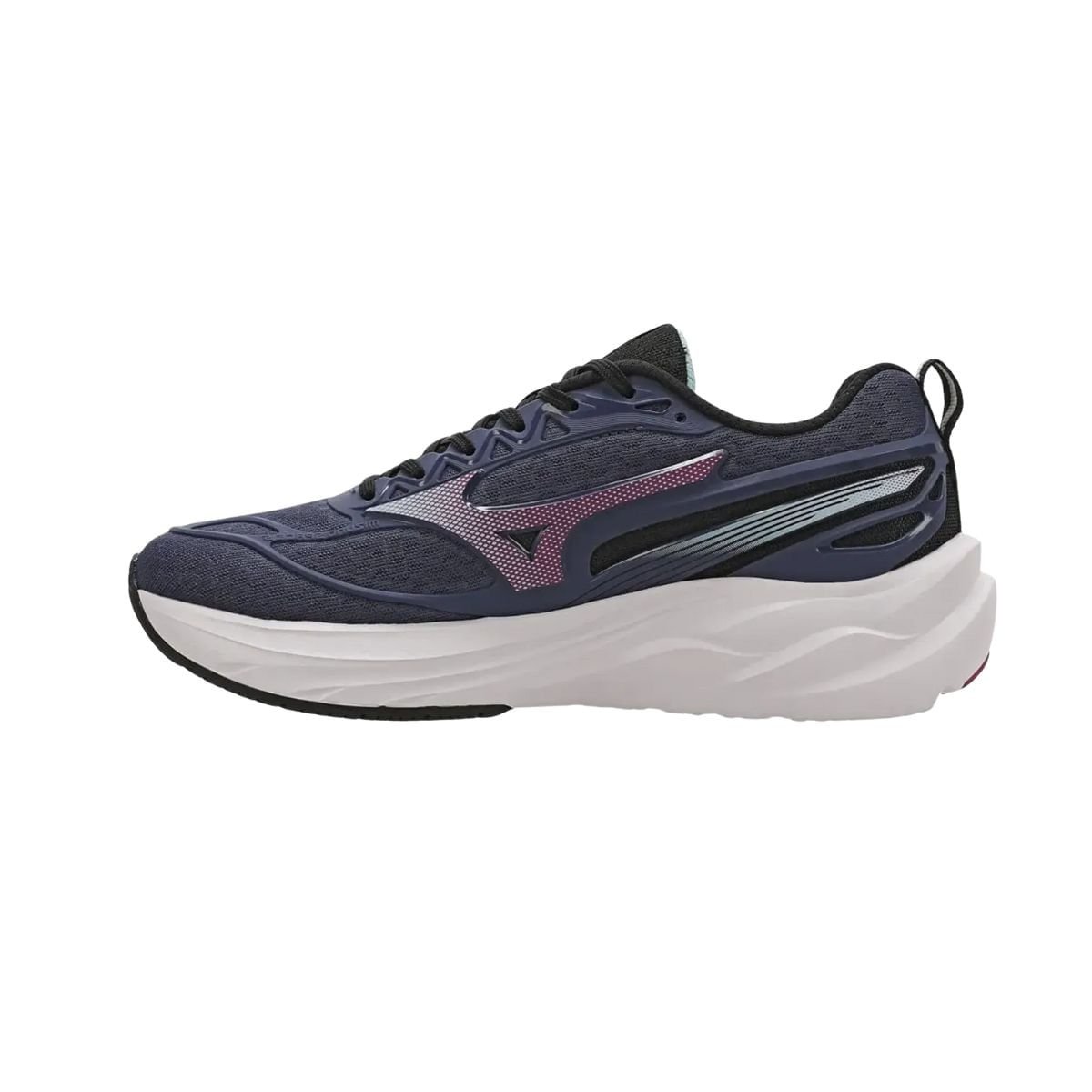 Tênis Running Feminino Mizuno Space 5 Azul Azul/Roxo 3
