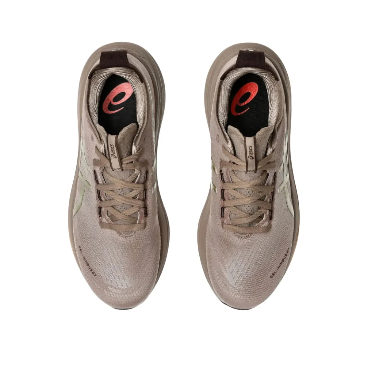 Tênis Running Masculino Asics Nimbus 27 Luxe Marrom Marrom 3