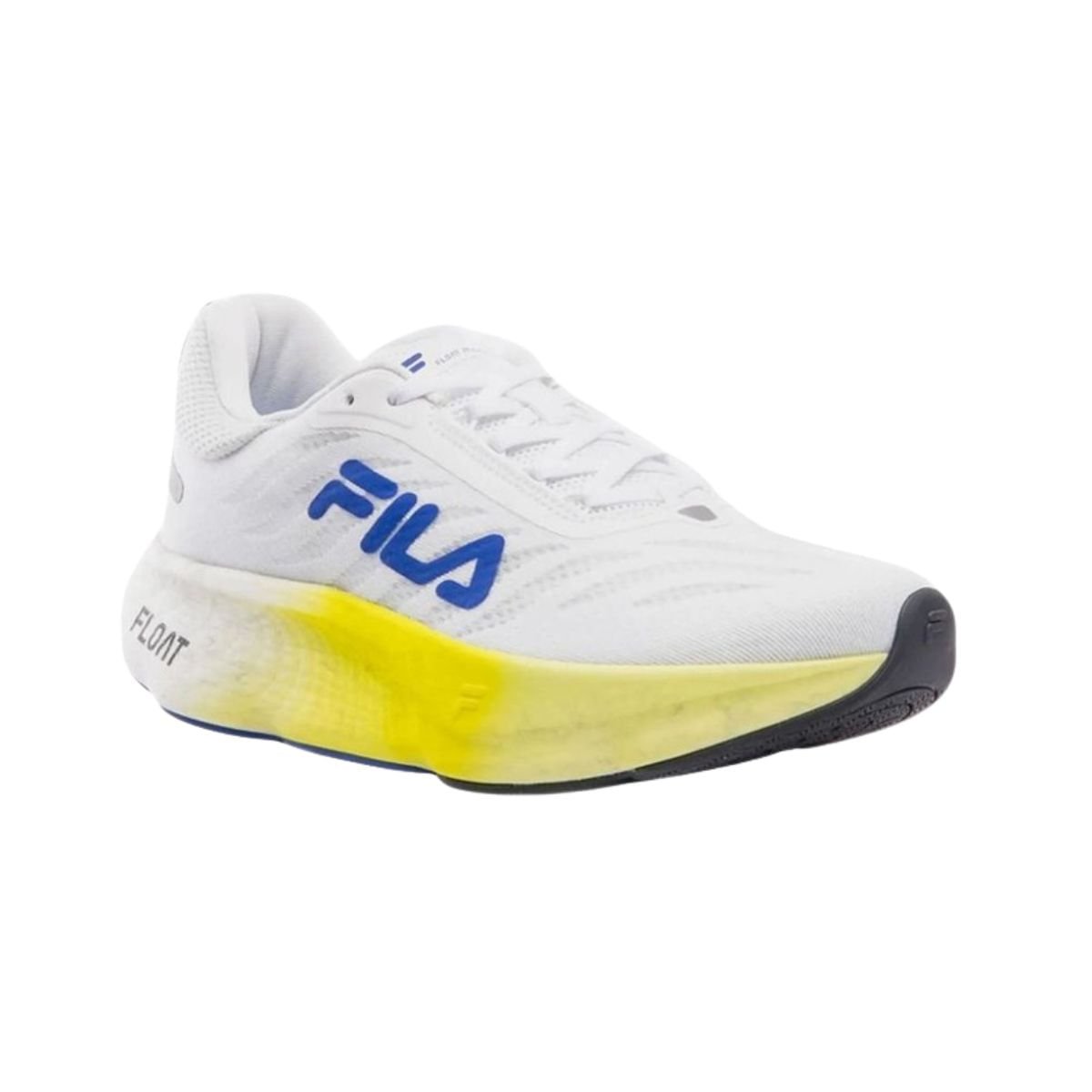 Tênis Running Feminino Fila Float Maxxi 2 Branco Branco/Amarelo/Azul 2