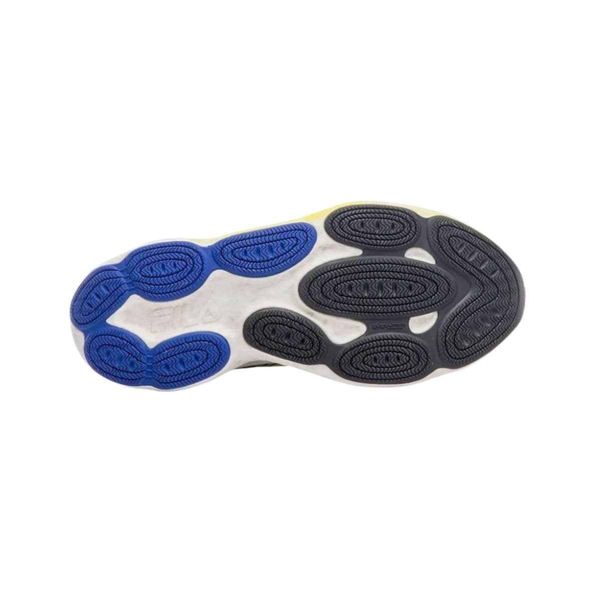 Tênis Running Feminino Fila Float Maxxi 2 Branco Branco/Amarelo/Azul 4