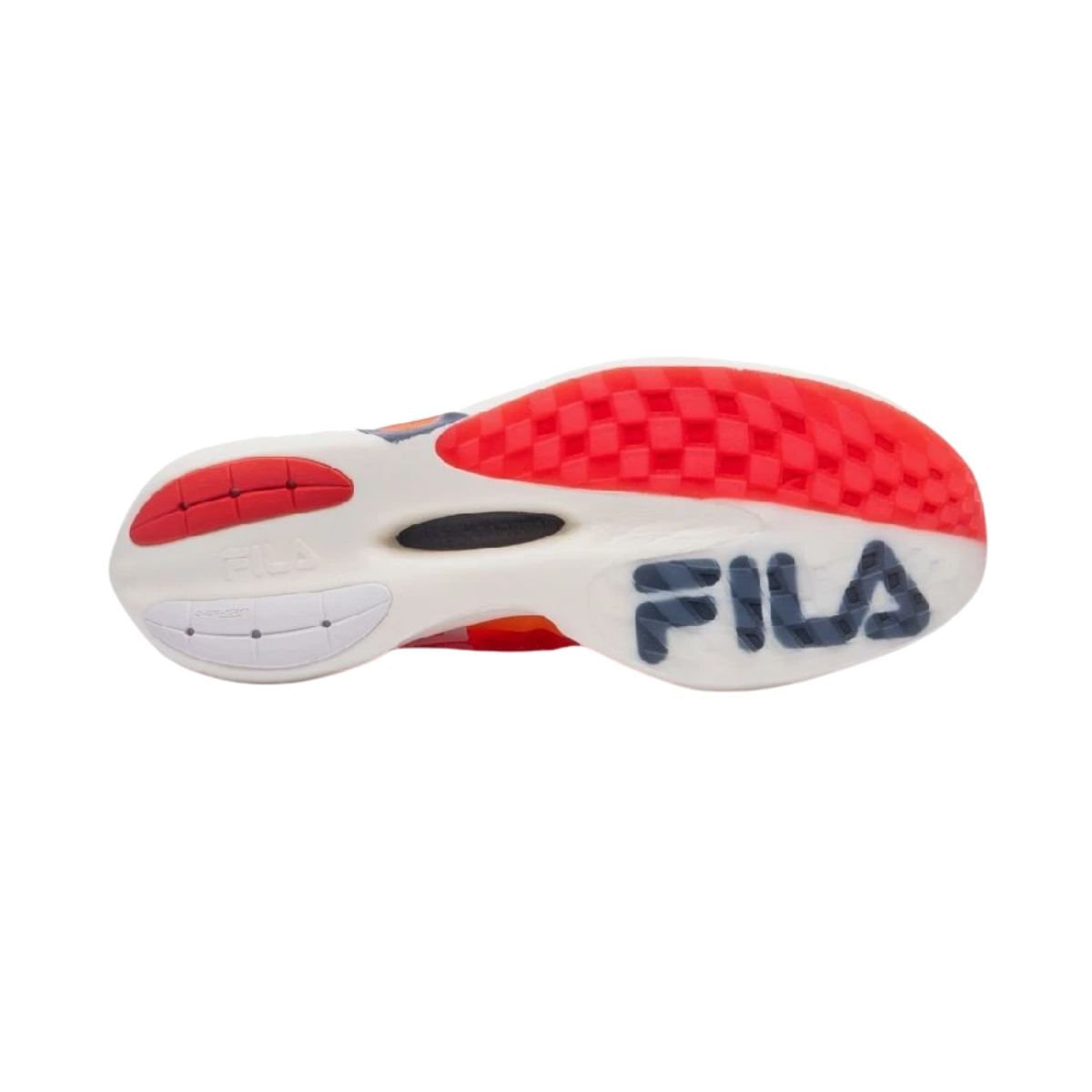 Tênis Running Masculino Fila Kr7 Pro Vermelho Laranja 4