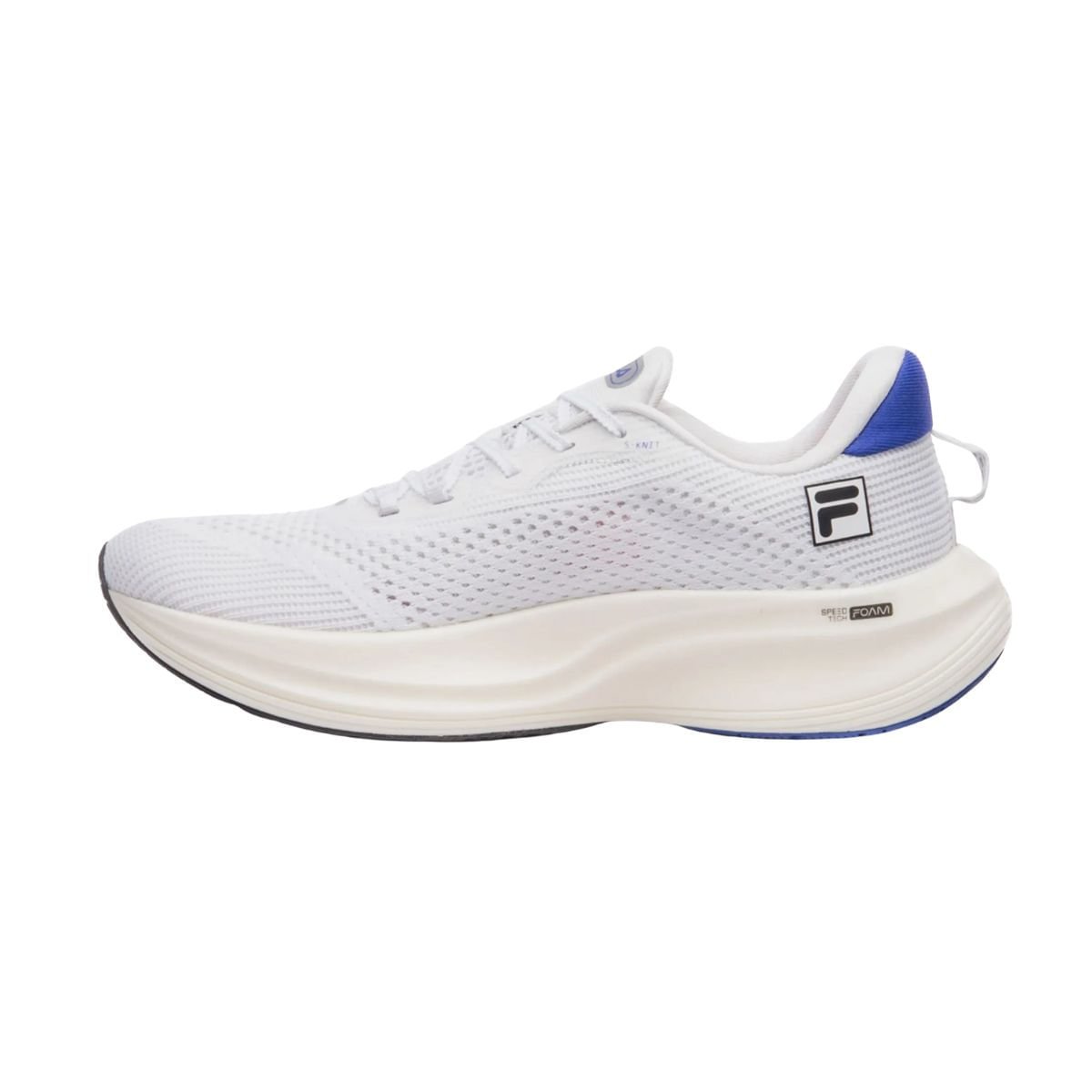 Tênis Running Masculino Fila Racer Speedzone Branco E Azul Branco/Azul 5