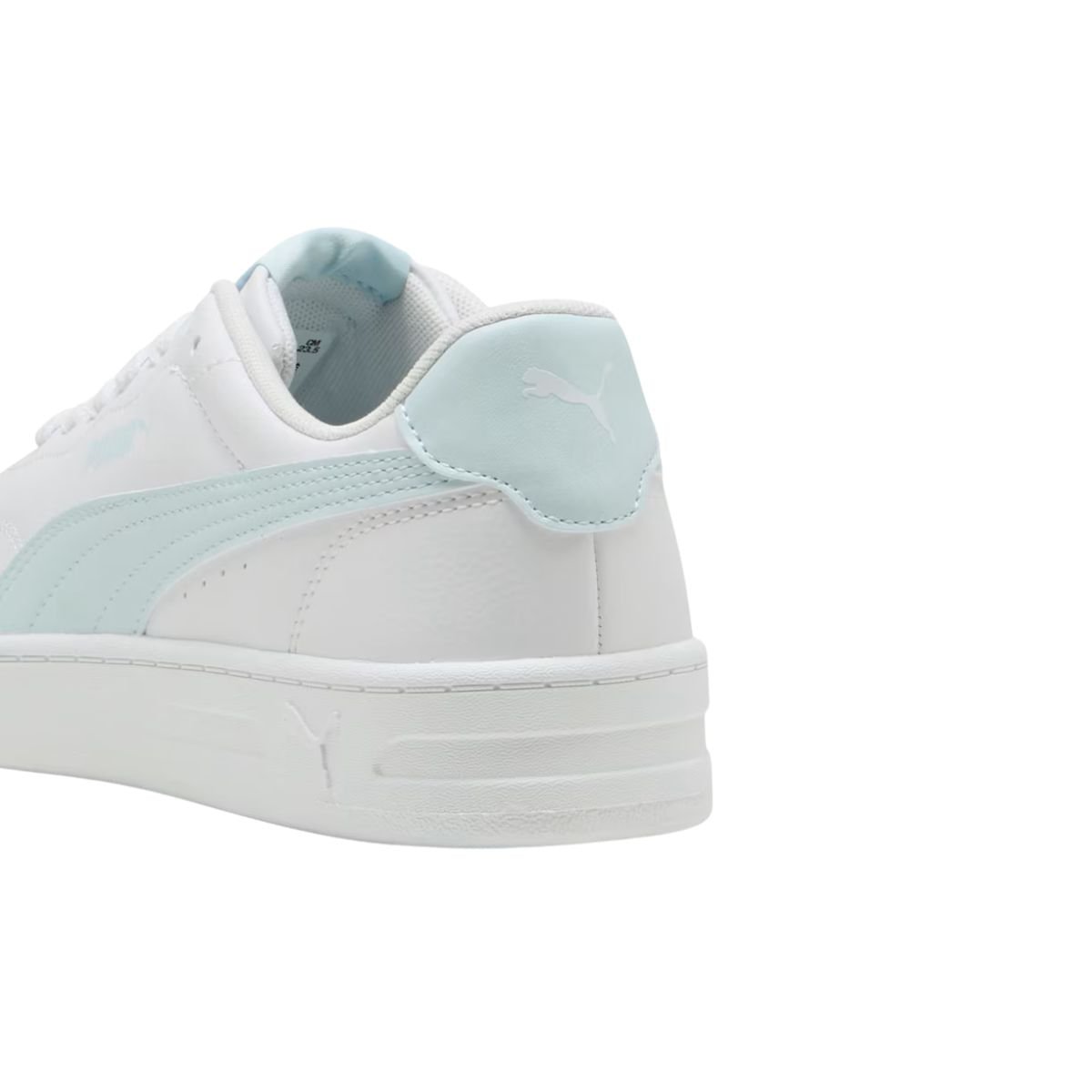 Tênis Casual Feminino Puma Court Lally Bdp Branco Branco/Verde 7