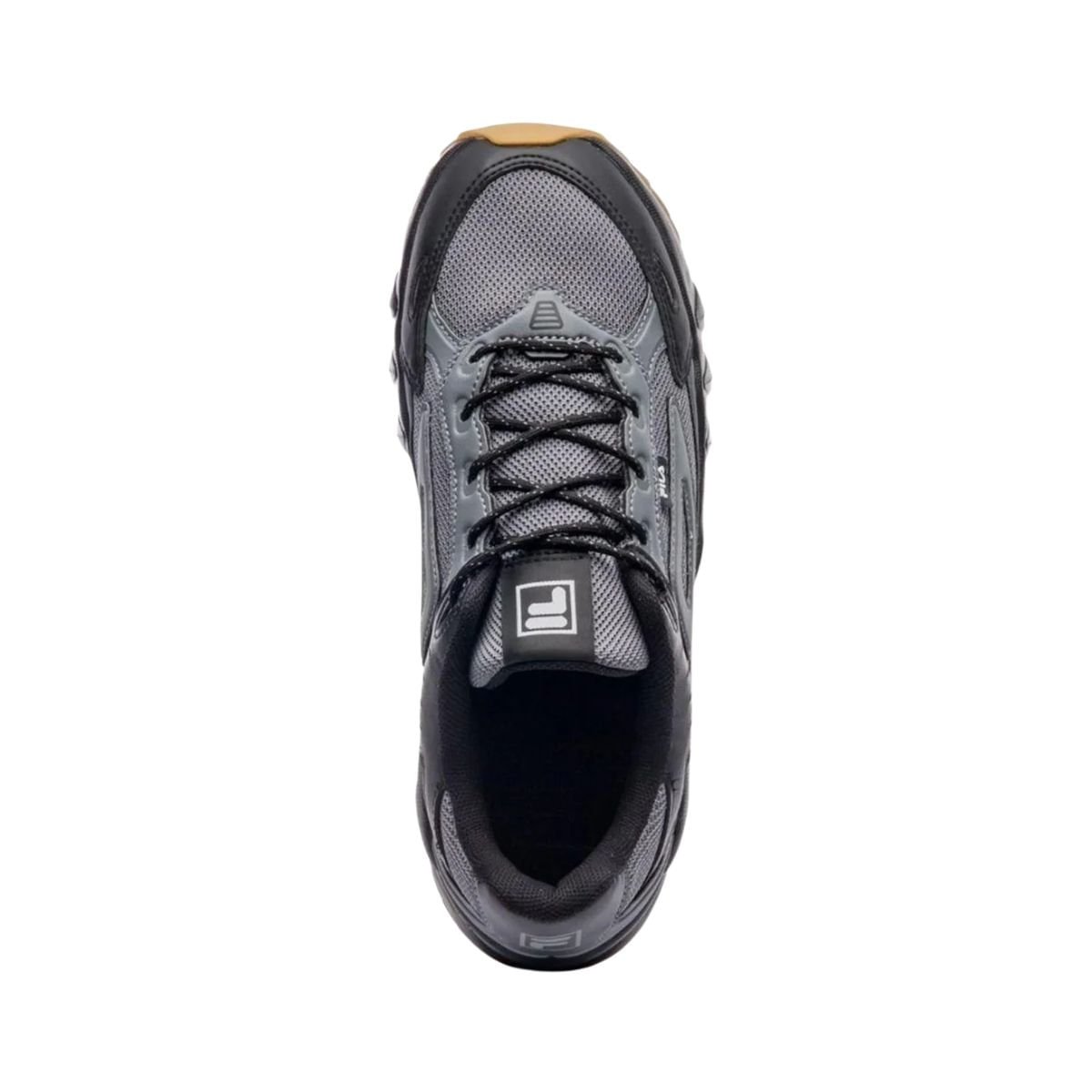 Tênis Casual Masculino Fila Venture Tracer 2 Preto Cinza/Preto 3