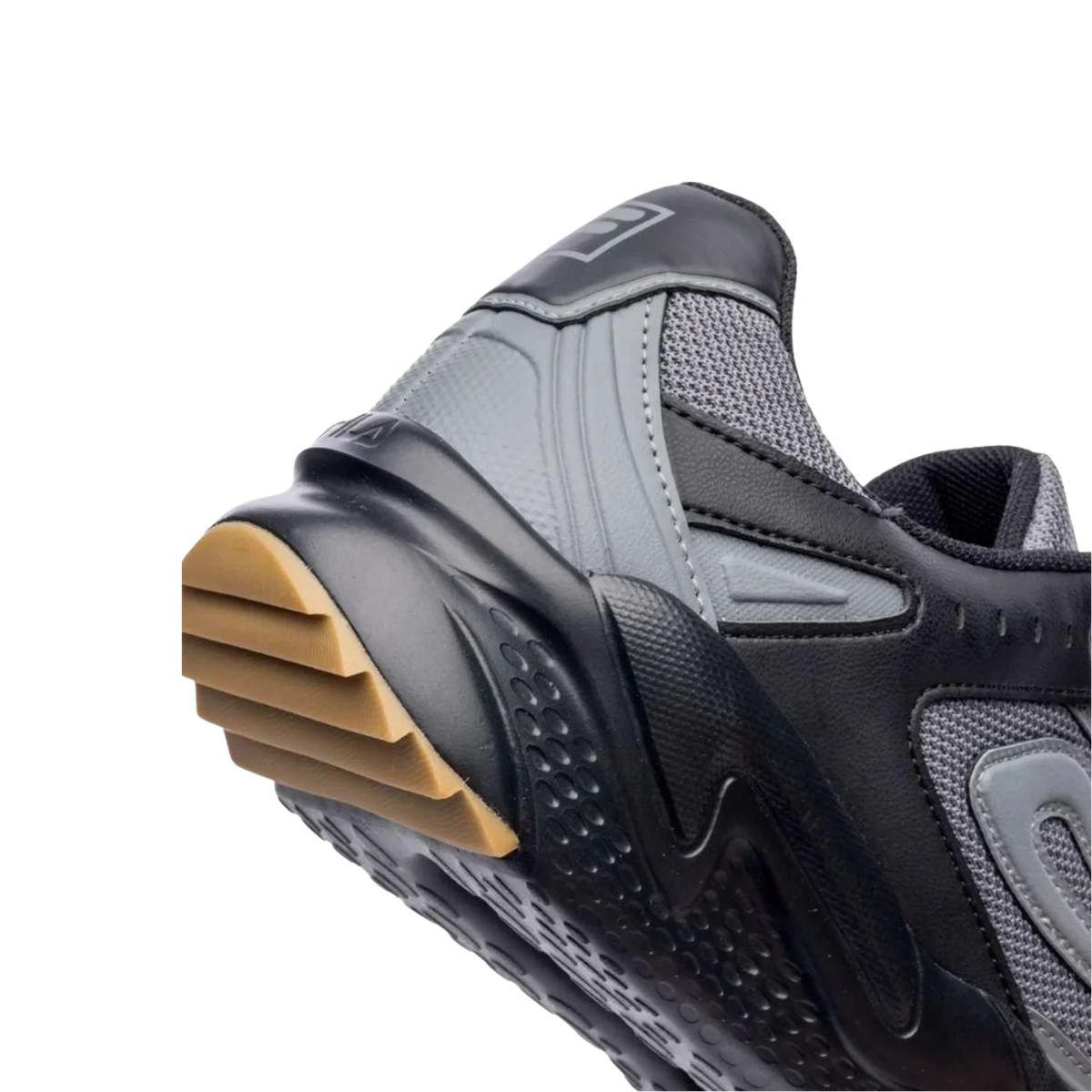 Tênis Casual Masculino Fila Venture Tracer 2 Preto Cinza/Preto 4