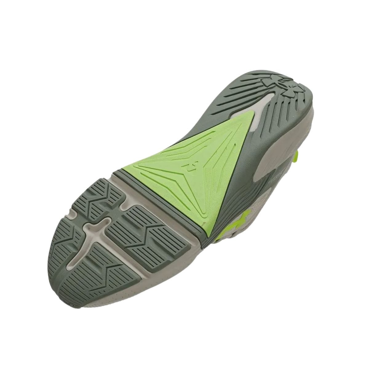 Tênis Crossfit Masculino Under Armour Tribase Reps 2 Se Cinza Bege/Verde 4