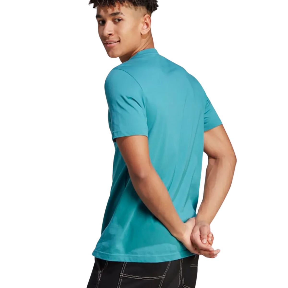 Camiseta Masculina Adidas Dream Doodle Fill Azul Verde 4