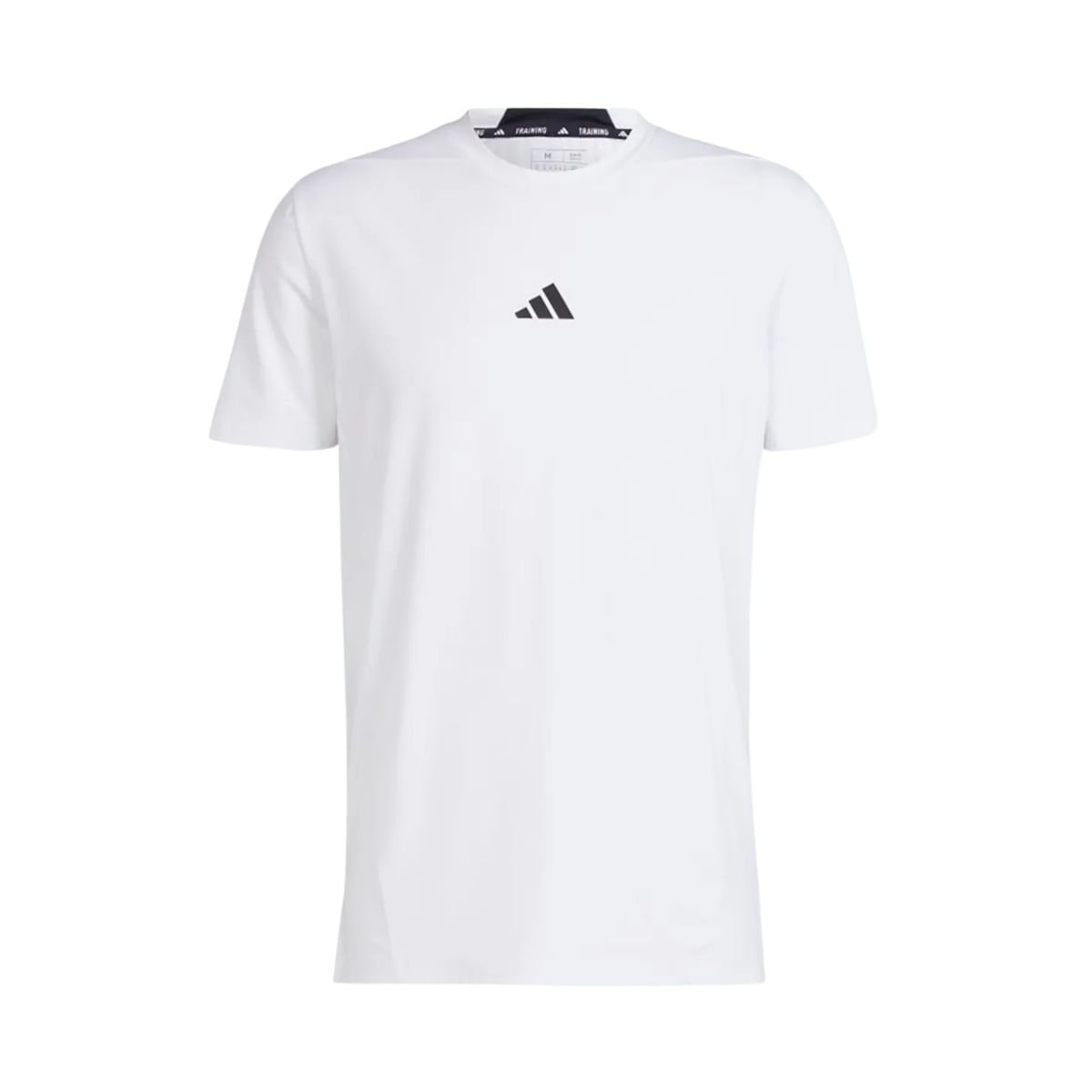 Camiseta Masculina Mc Treino Desidned For Training Adidas Branca Branco 5