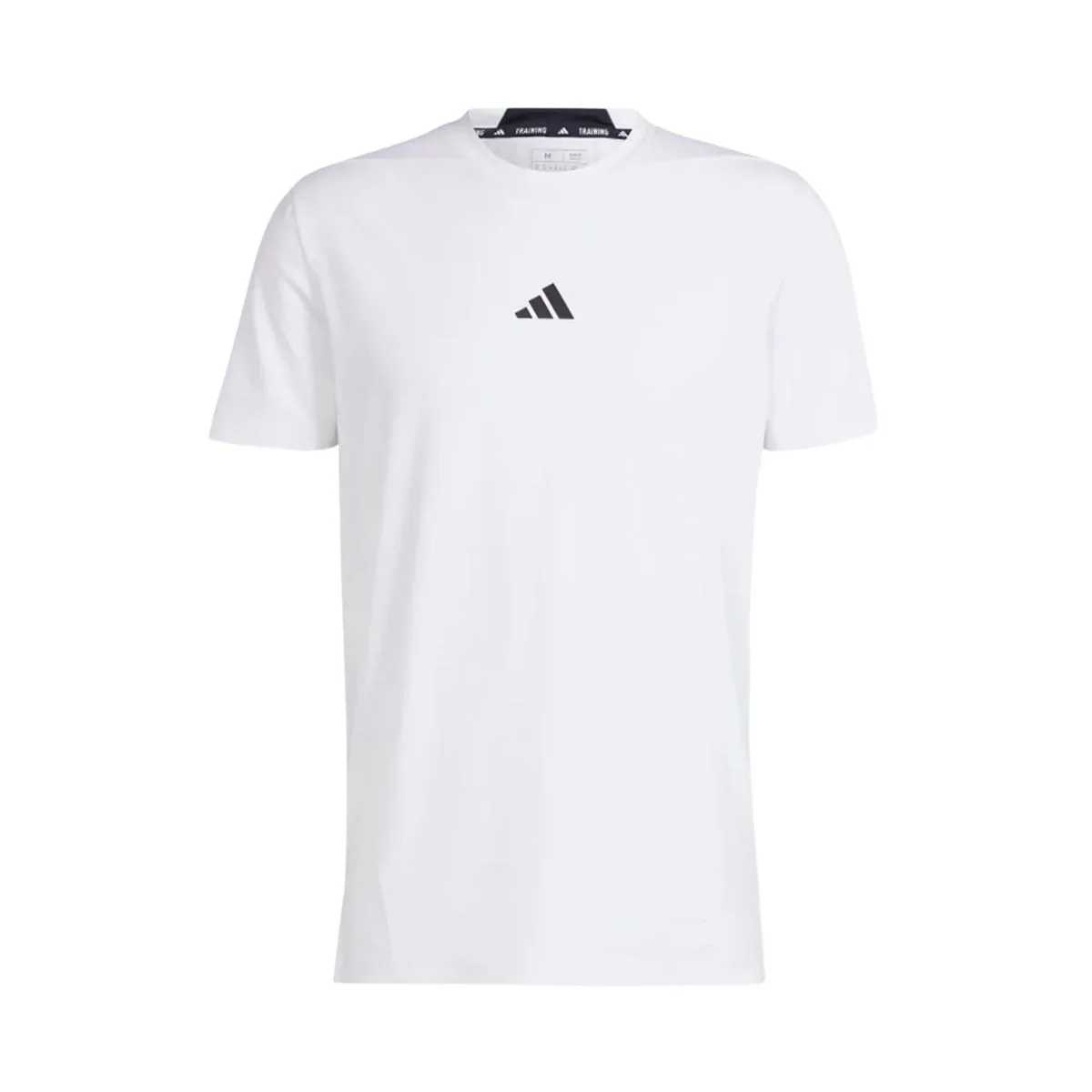 Camiseta Masculina Mc Treino Desidned For Training Adidas Branca Branco 5