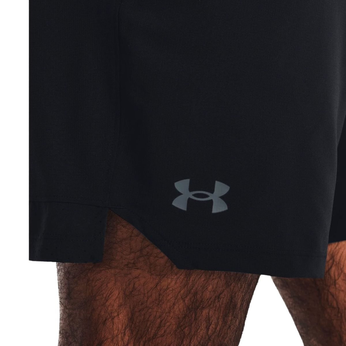 Bermuda Masculina Longa Under Armour Vanish Woven Preta Preto 2