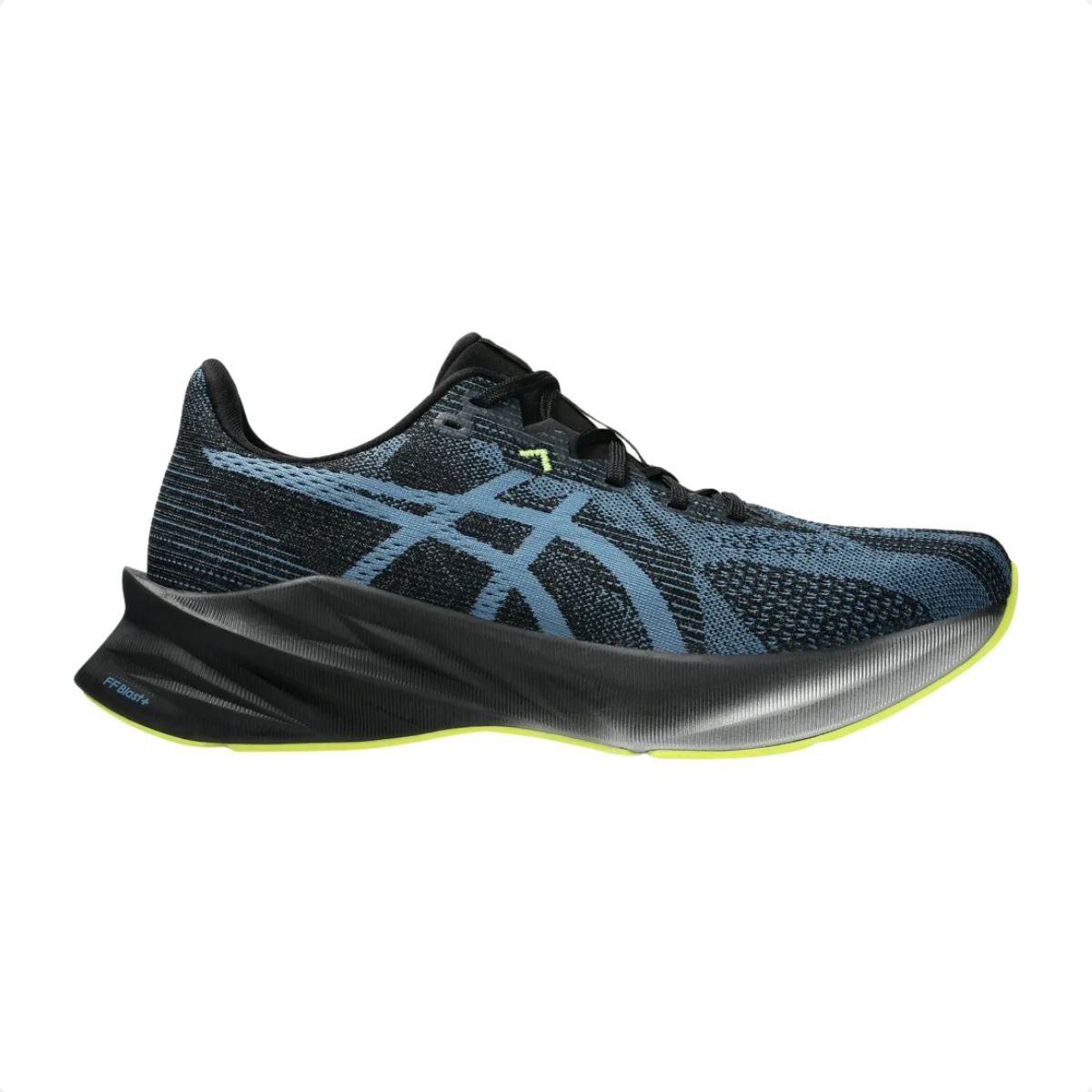 Tênis Running Feminino Asics Dynablast 5 Preto E Azul