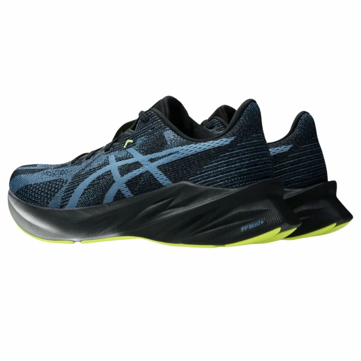 Tênis Running Feminino Asics Dynablast 5 Preto E Azul Azul 6