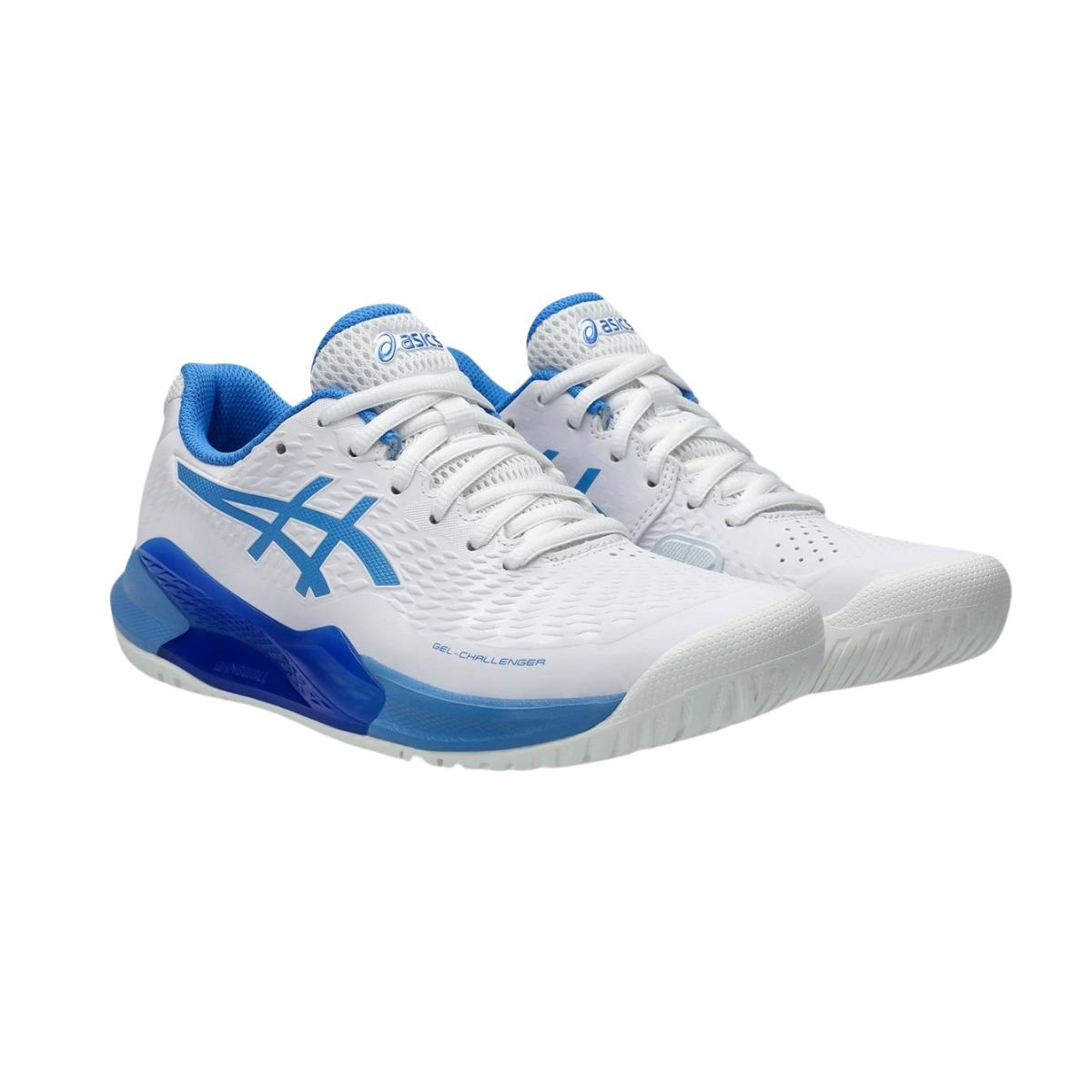 Tênis Feminino Asics Challenger 14 Branco E Auzl Branco/Azul 2