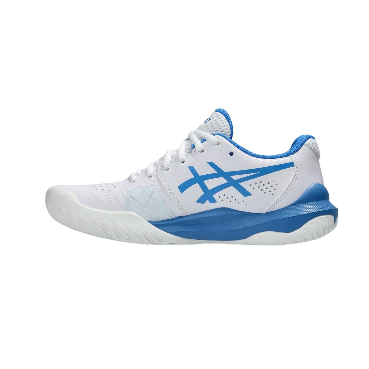 Tênis Feminino Asics Challenger 14 Branco E Auzl Branco/Azul 5