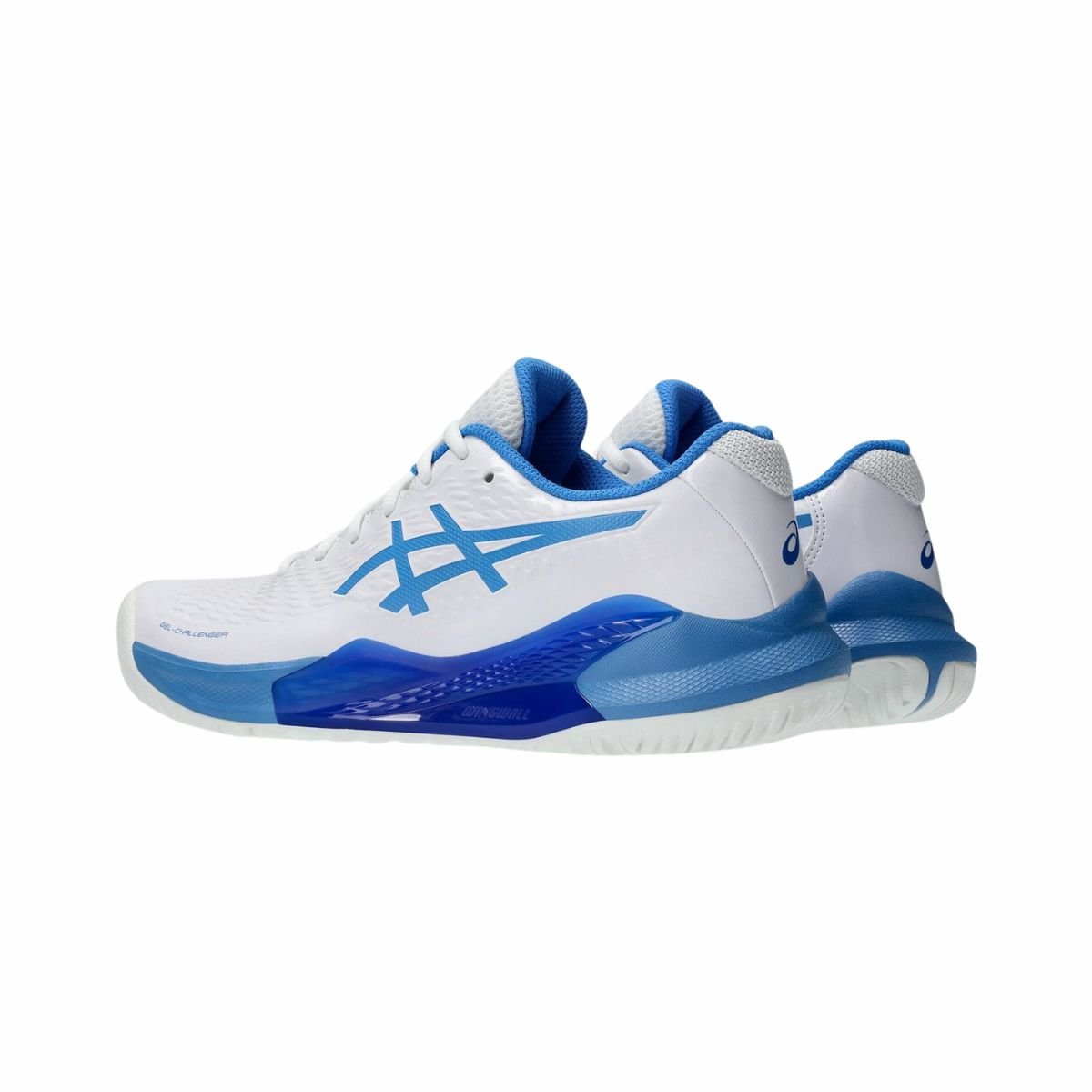Tênis Feminino Asics Challenger 14 Branco E Auzl Branco/Azul 6