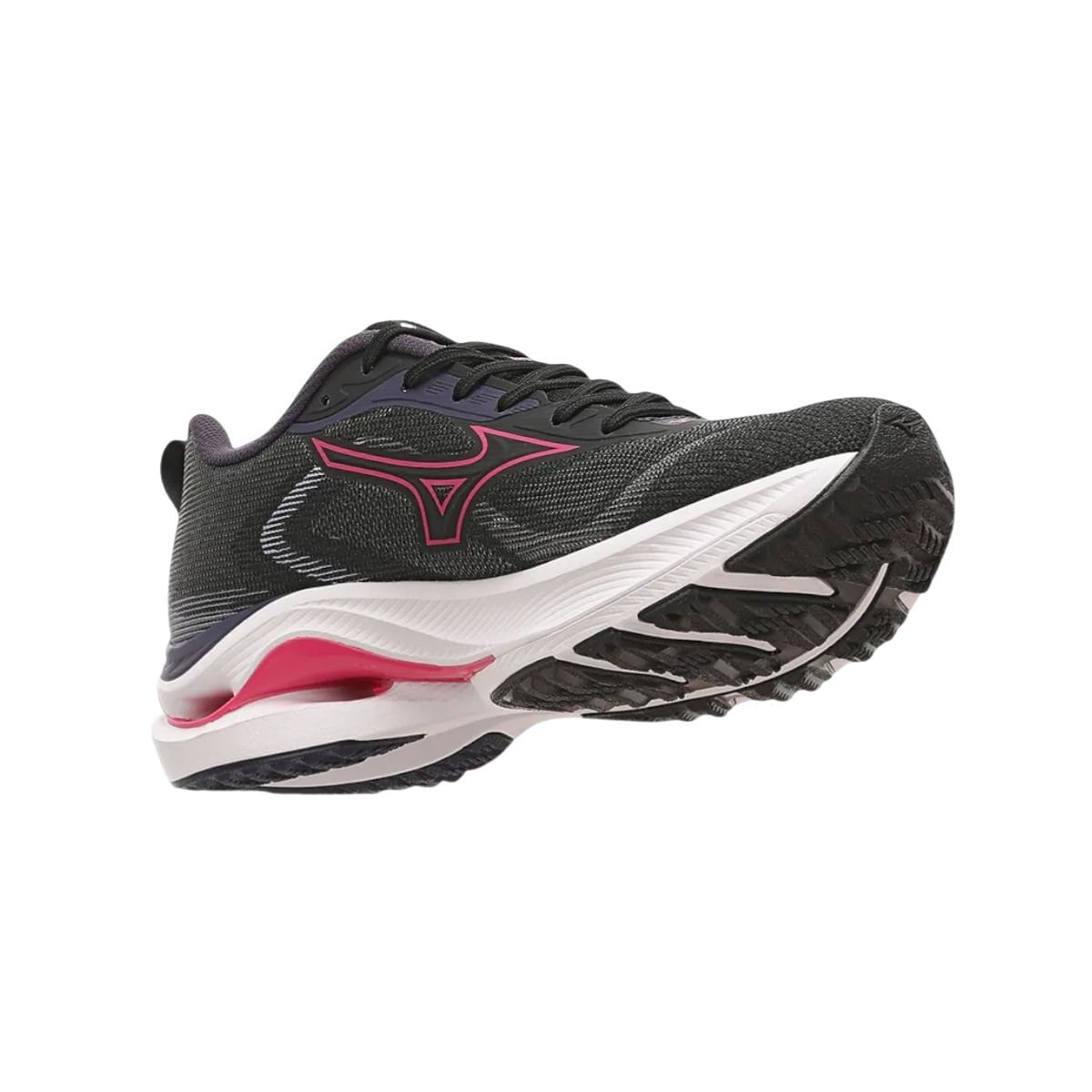Tênis Running Feminino Mizuno Miz.Wave Vitality 7 Preto E Rosa Preto/Cinza/Rosa 6