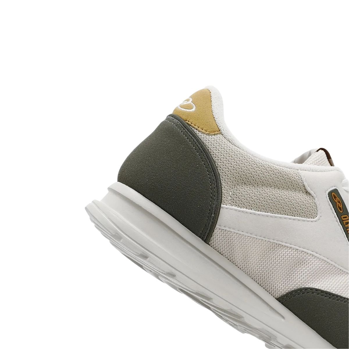 Tênis Casual Masculino Olympikus Jogging 101 Se Bege Branco/Cinza 6