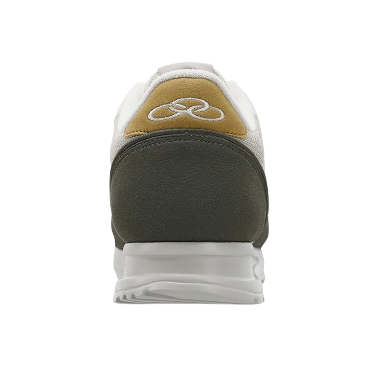 Tênis Casual Masculino Olympikus Jogging 101 Se Bege Branco/Cinza 7