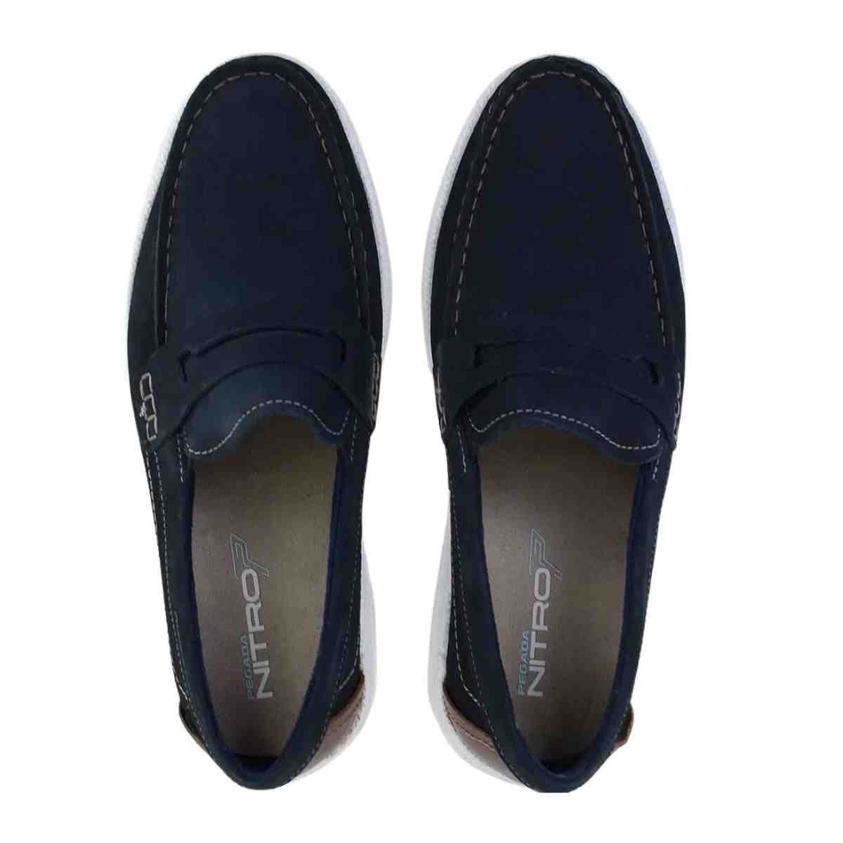Saapto Masculino Mocassim Pegada Azul Marinho Azul Marinho 3