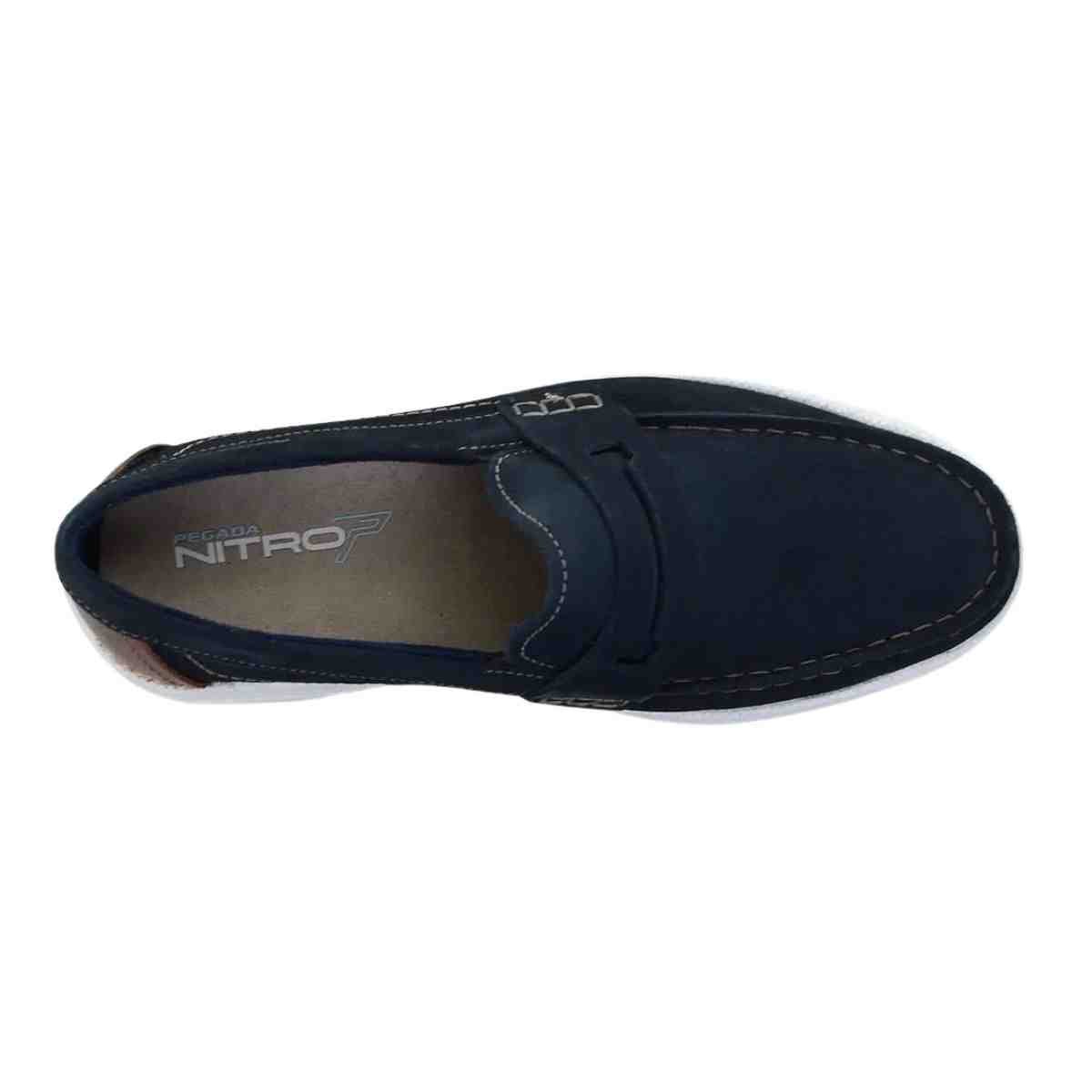 Saapto Masculino Mocassim Pegada Azul Marinho Azul Marinho 6