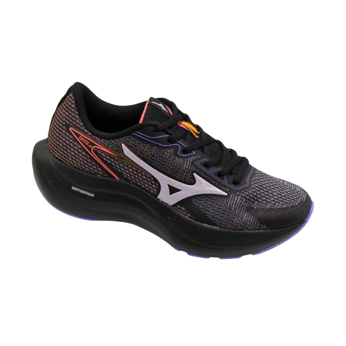 Tênis Running Feminino Mizuno Virtue 2 Preto Preto 2