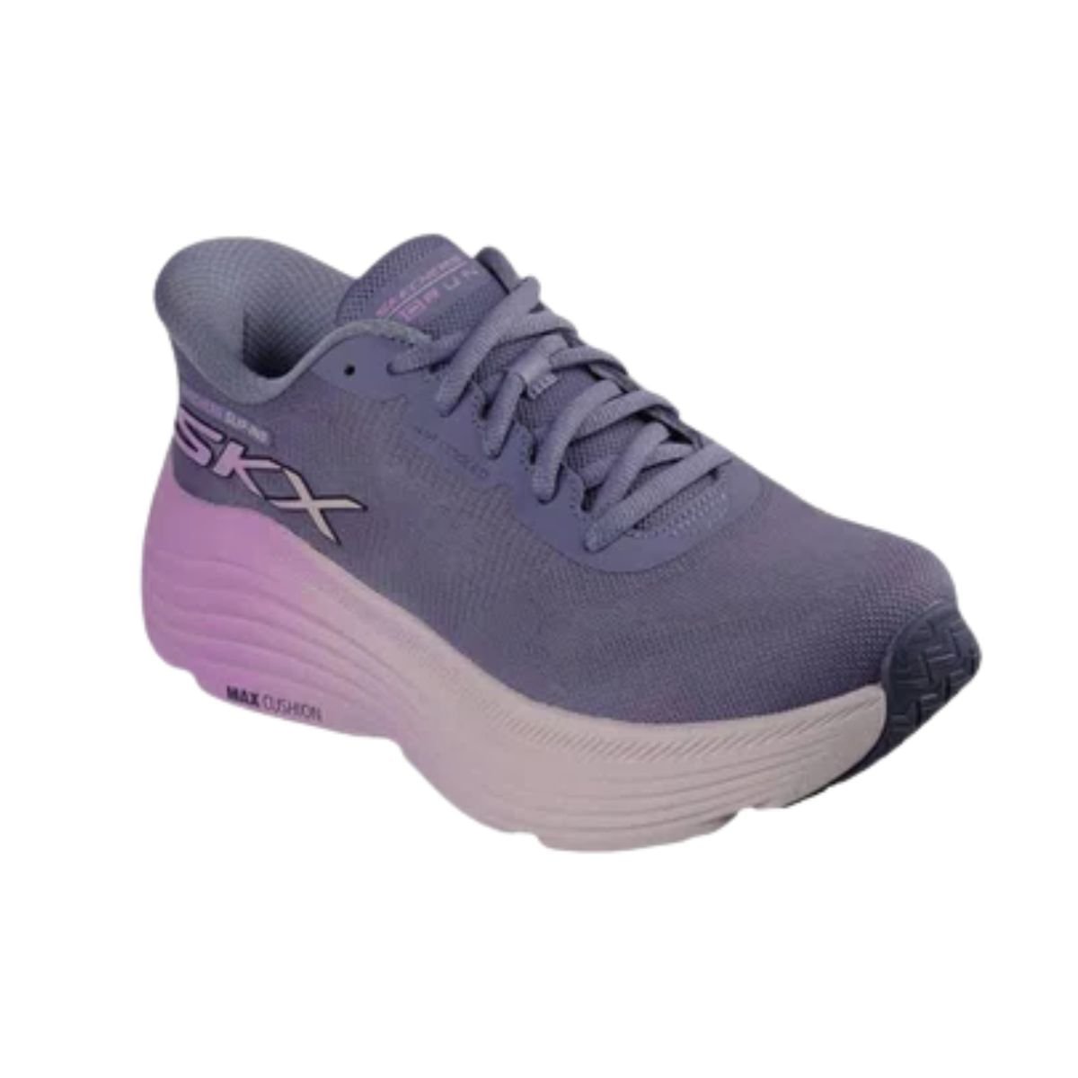 Tênis Running Feminino Skechers Max Cushioning Endeavour Roxo Roxo/Rosa 2