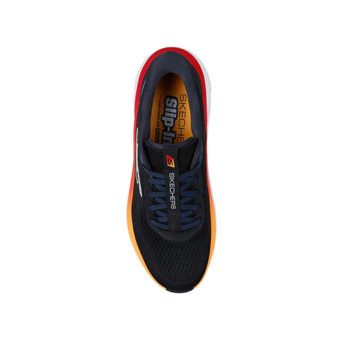 Tênis Running Masculino Skechers Max Run Preto Preto 3