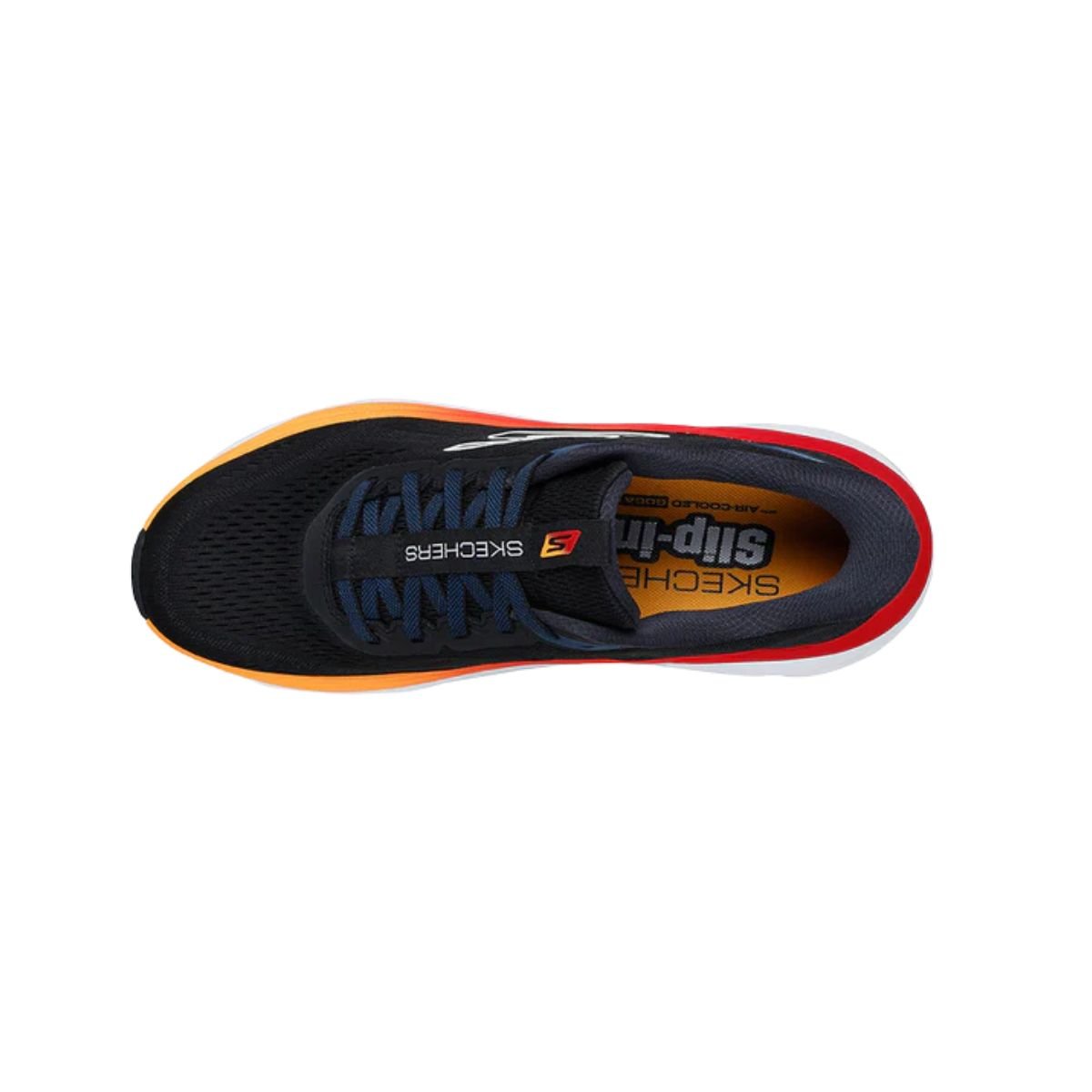 Tênis Running Masculino Skechers Max Run Preto Preto 6