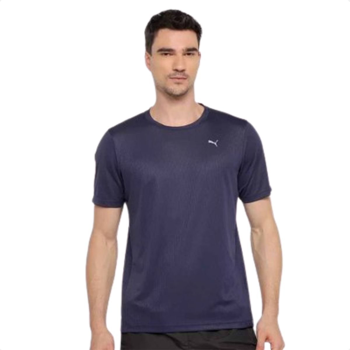 Camiseta Masculina Puma Performance Ss Azul Marinho