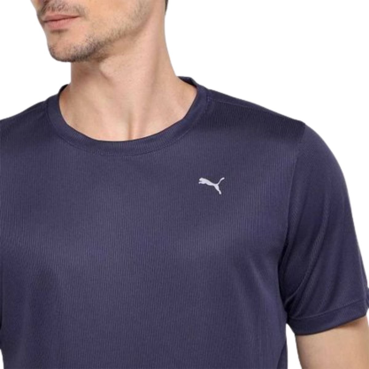 Camiseta Masculina Puma Performance Ss Azul Marinho Azul 2