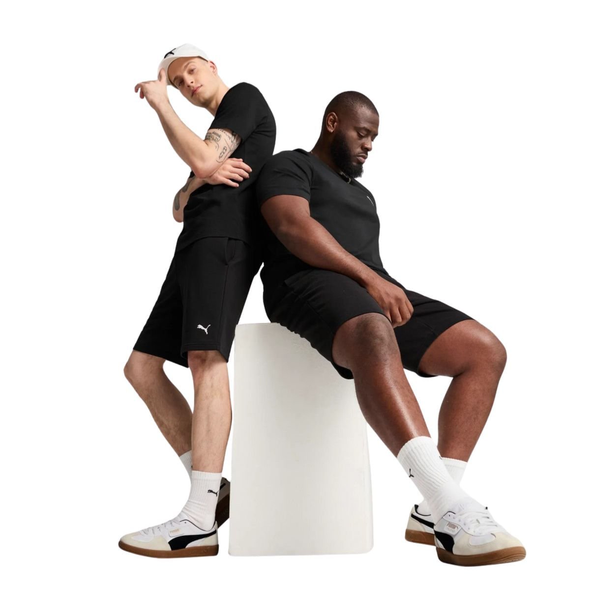 Short Masculino Longo Puma Essentials 10 Preto Preto 3