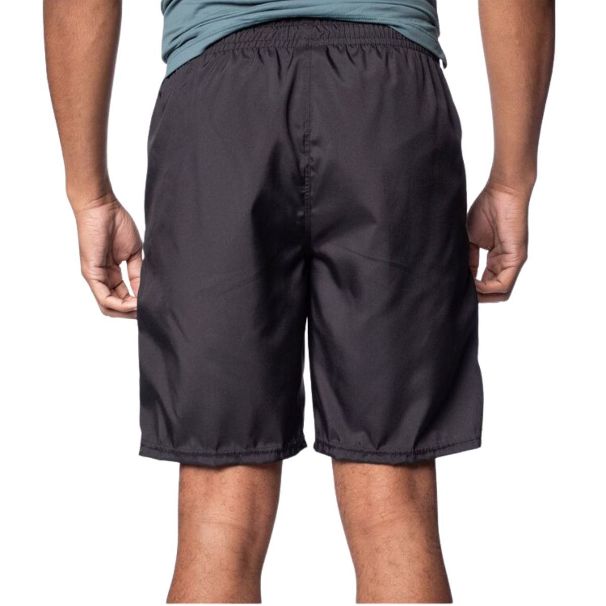 Bermuda Masculina Longa Fila Train 7.5 Preta Preto 3