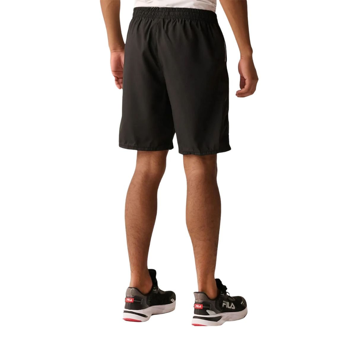 Bermuda Masculina Longa Fila Train 7.5 Preta Preto 5
