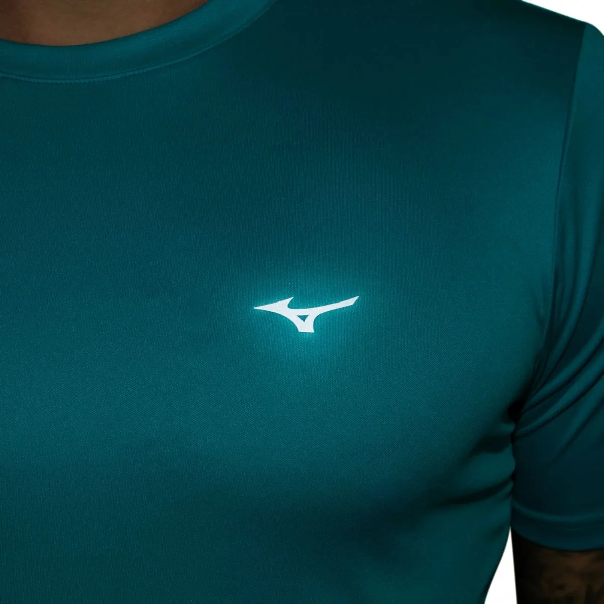 Camiseta Masculino Mizuno Run Spark 2 Azul Azul 4